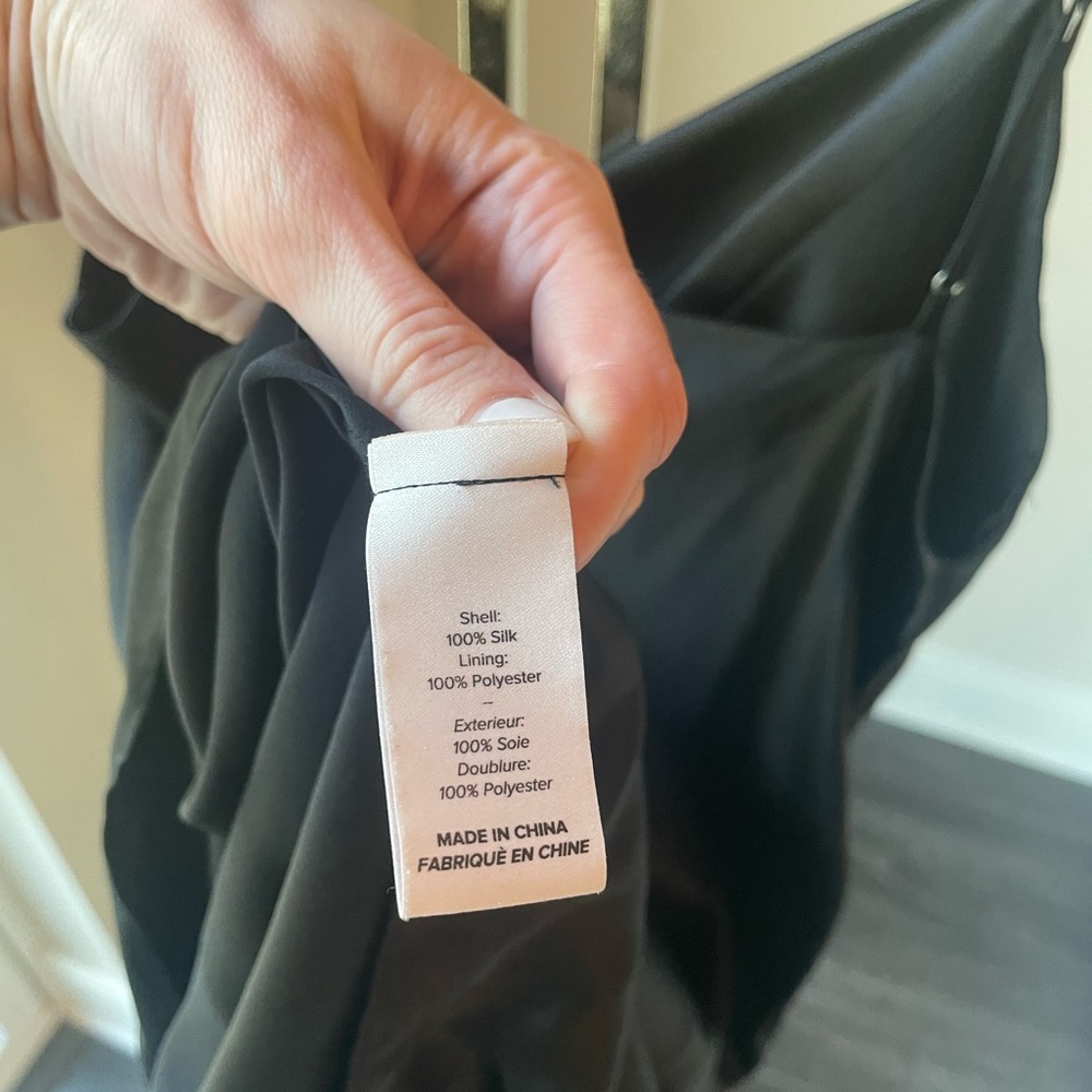 NWOT Cinq a Sept Astrid Dress in black. Size 00. - Picture 9 of 11